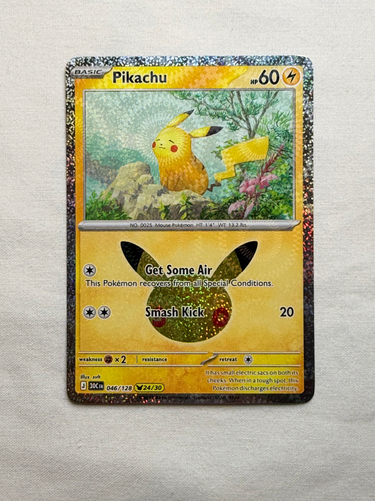 Pikachu 046/128 front