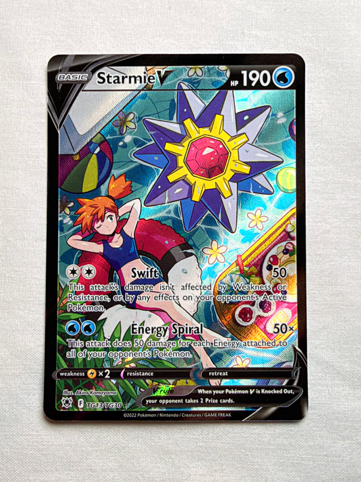 Starmie V TG13/TG30 front