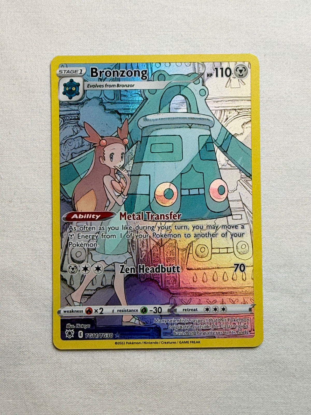Bronzong TG11/TG30 front