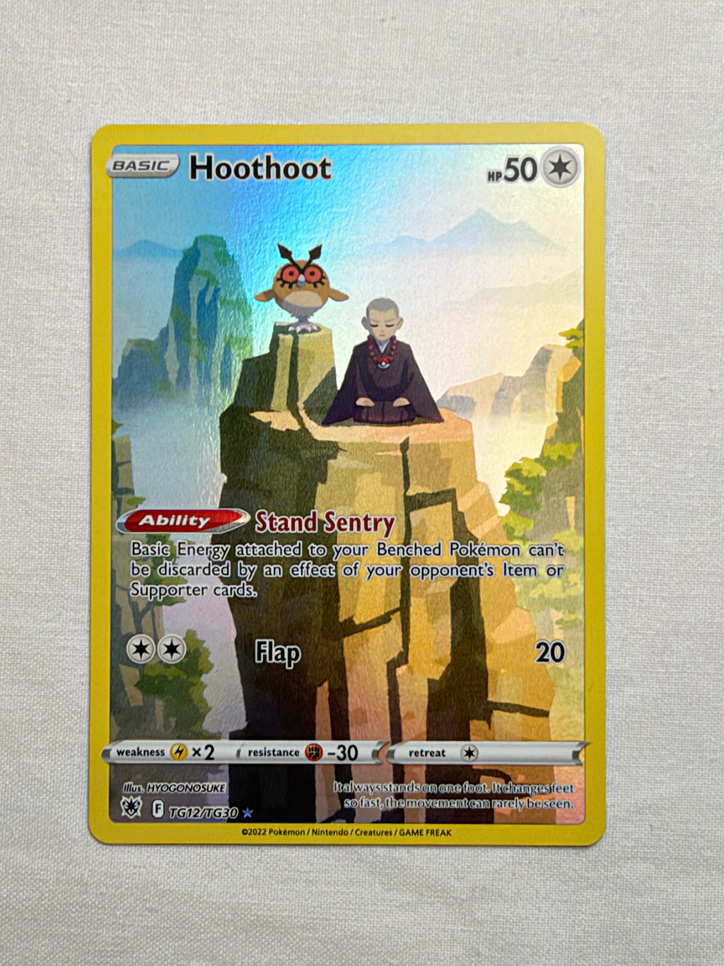 Hoothoot TG12/TG30 front