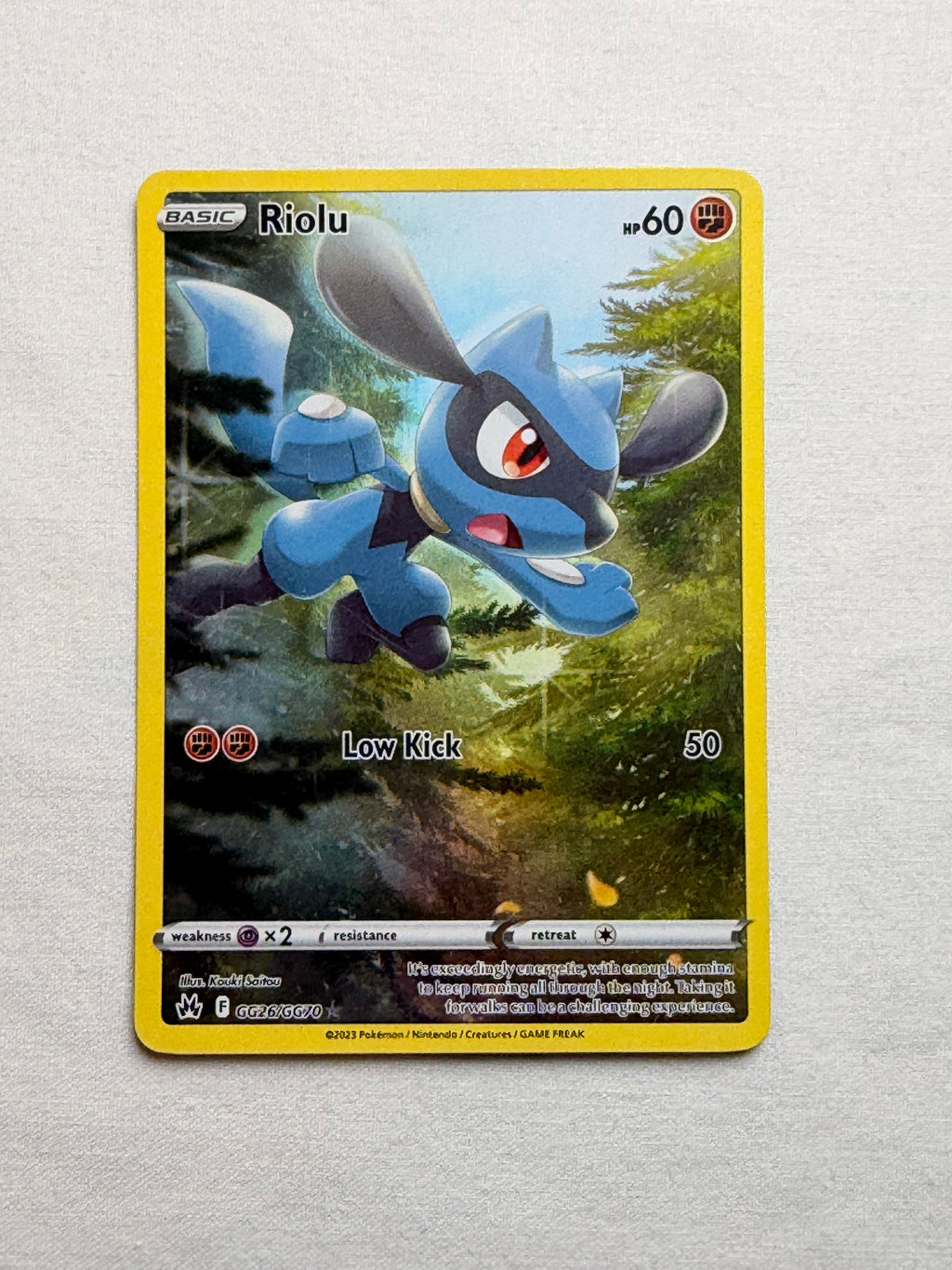 Riolu GG26/GG70 front