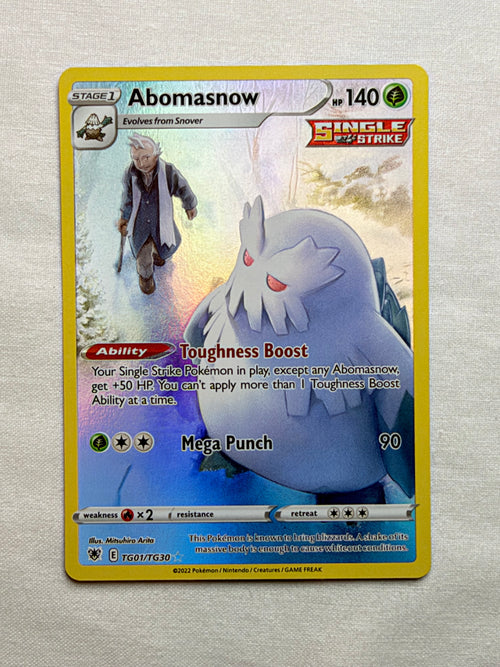 Abomasnow TG01/TG30 front