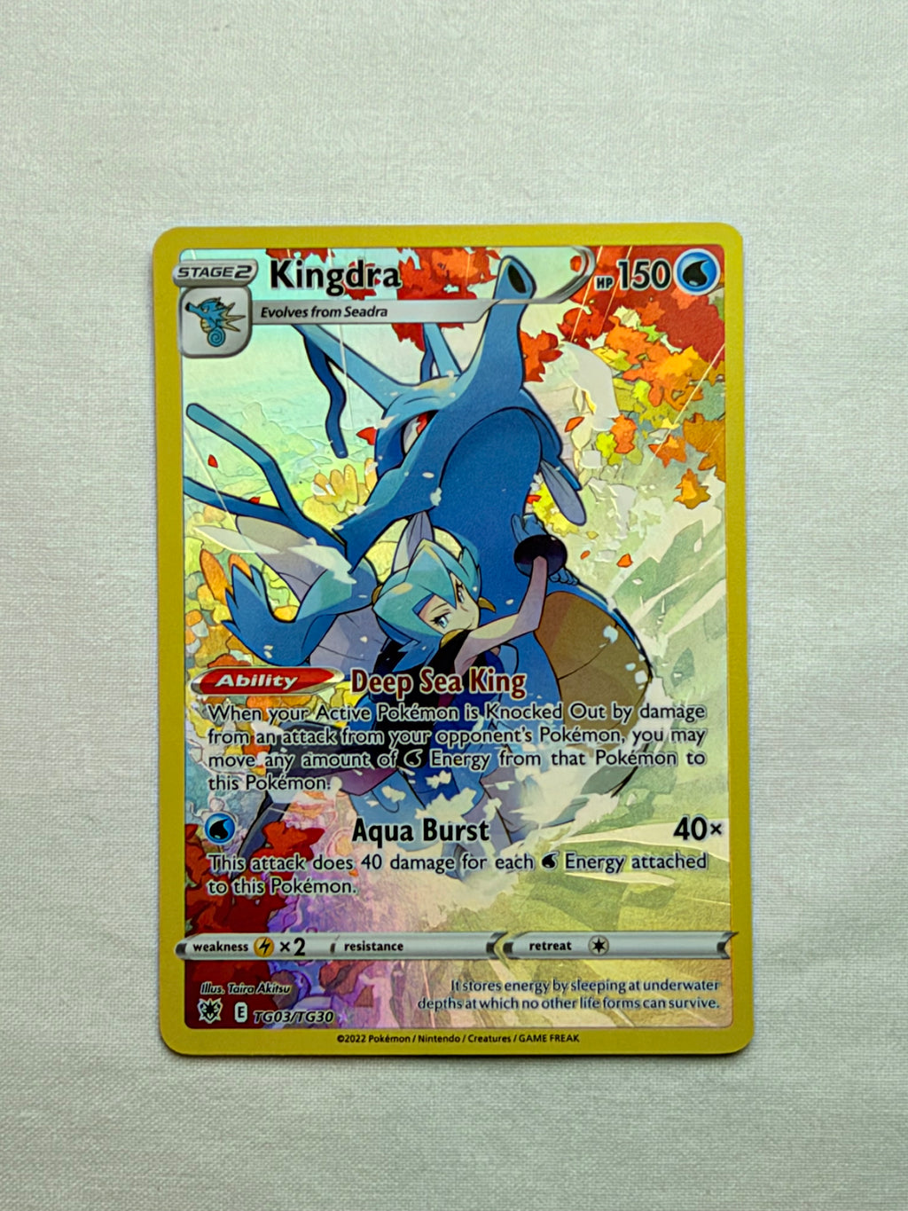 Kingdra TG03/TG30 front
