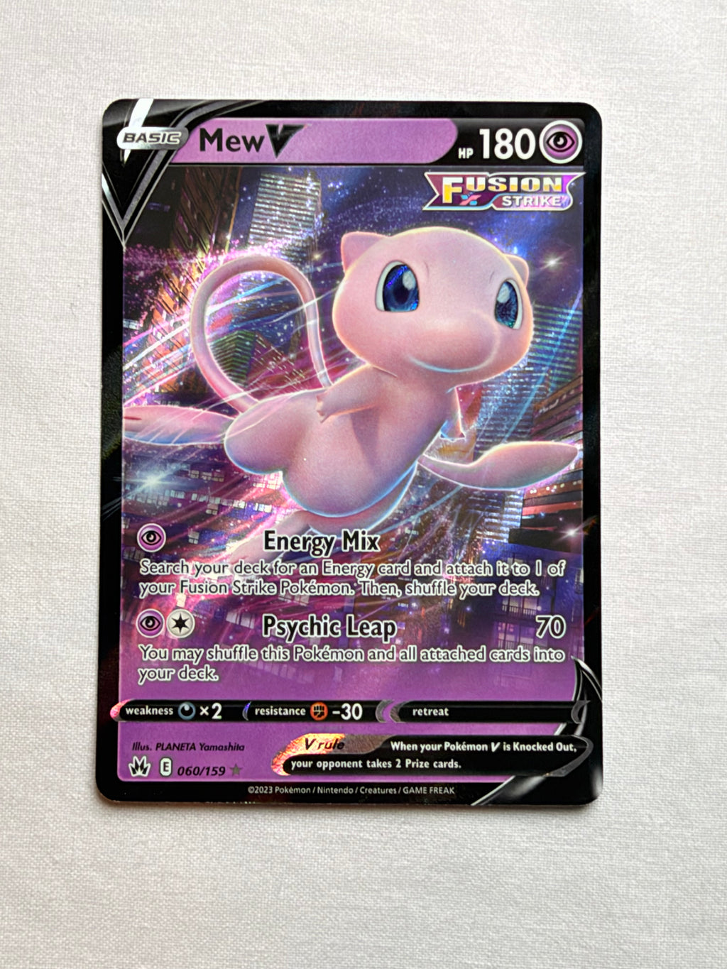 Mew V 060/159 front