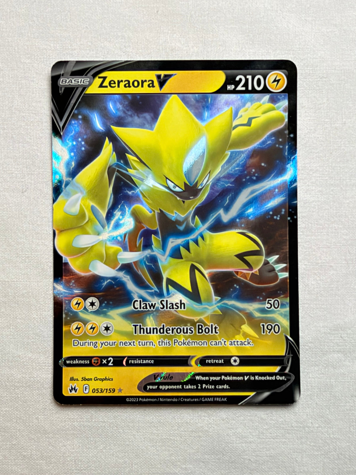 Zeraora V 053/159 front