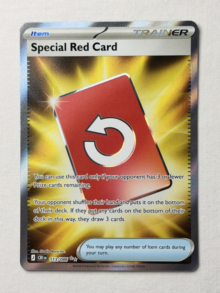 Special Red Card 113/086 product image