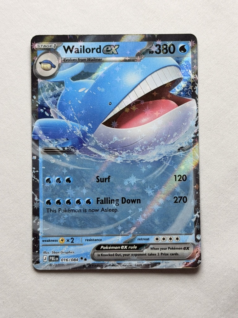 Wailord ex 016/084 product image