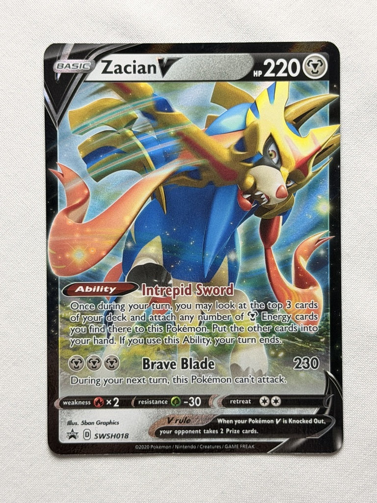 Zacian V SWSH018 product image