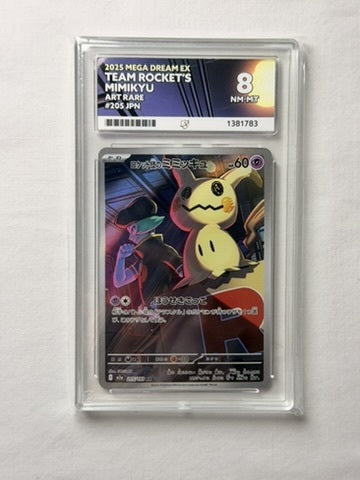 Team Rocket's Mimikyu 205/193 ACE 8 Slab product image