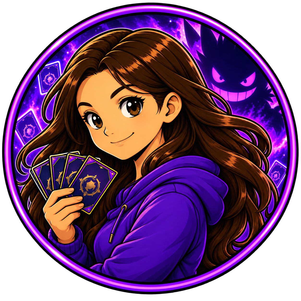 Illustrated portrait of Amelia